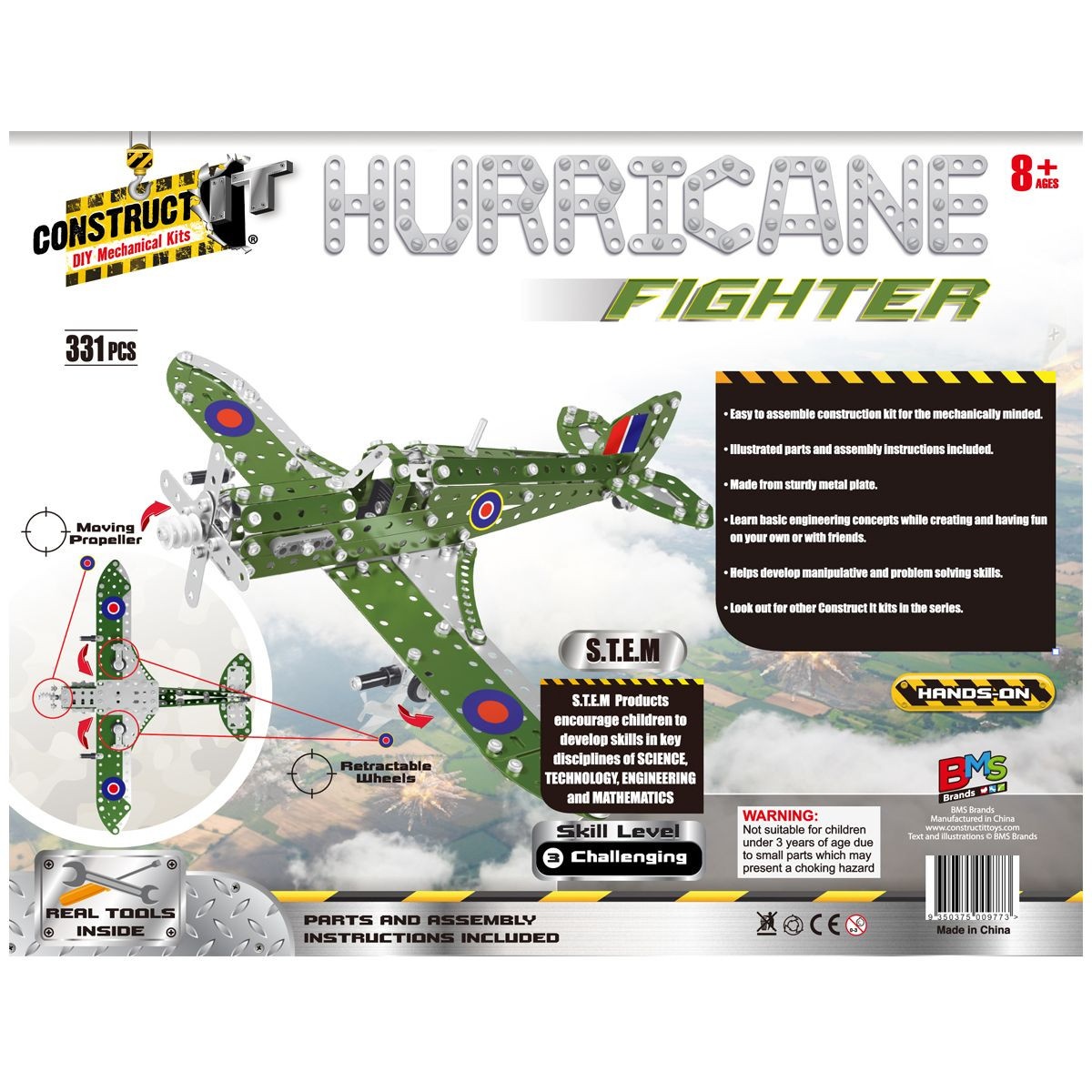 Kit STEM Huricane fighter, nivel avansat [5]