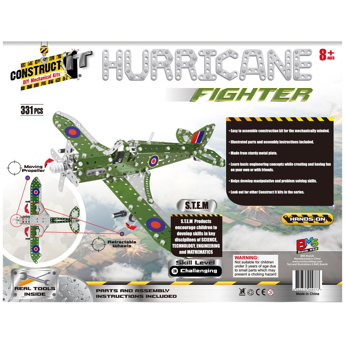 Kit STEM Huricane fighter, nivel avansat [2]