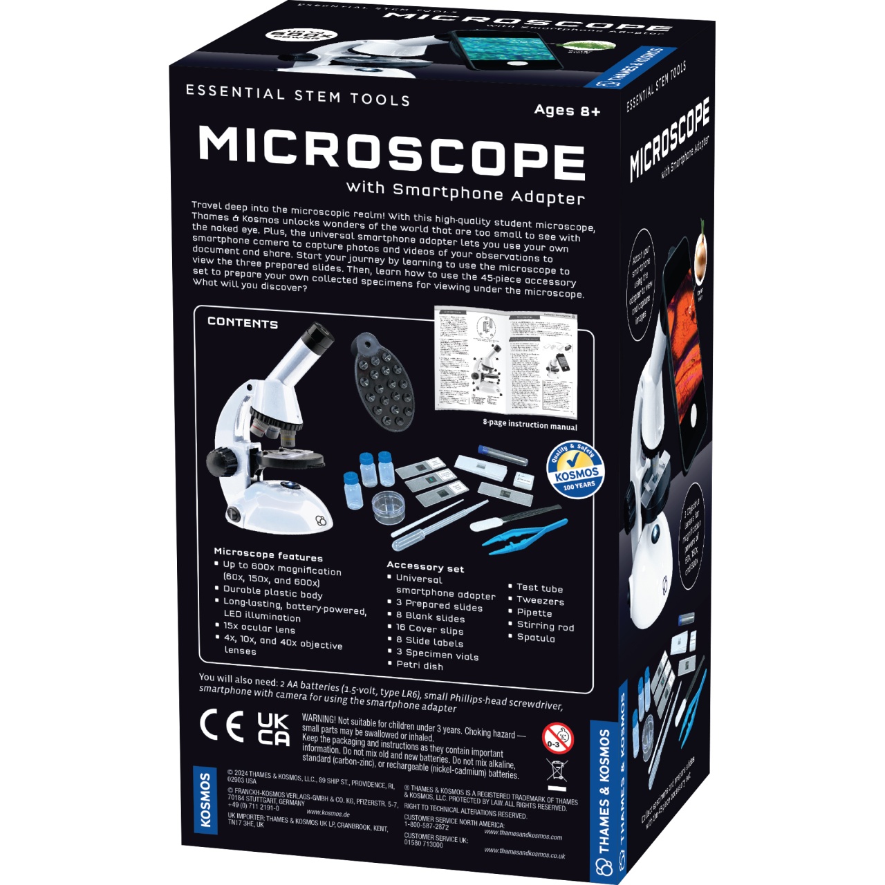 Kit STEM Microscop cu adaptor pentru telefon, Thames & Kosmos [4]