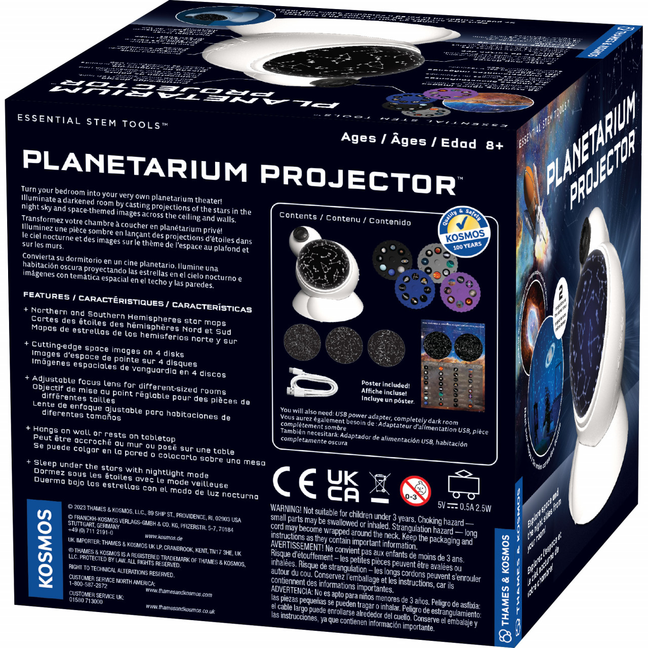 Kit STEM Proiector Planetarium, Thames & Kosmos [4]