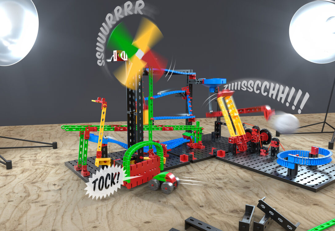 Kit STEM Reactii in lant, Fischertechnik [4]