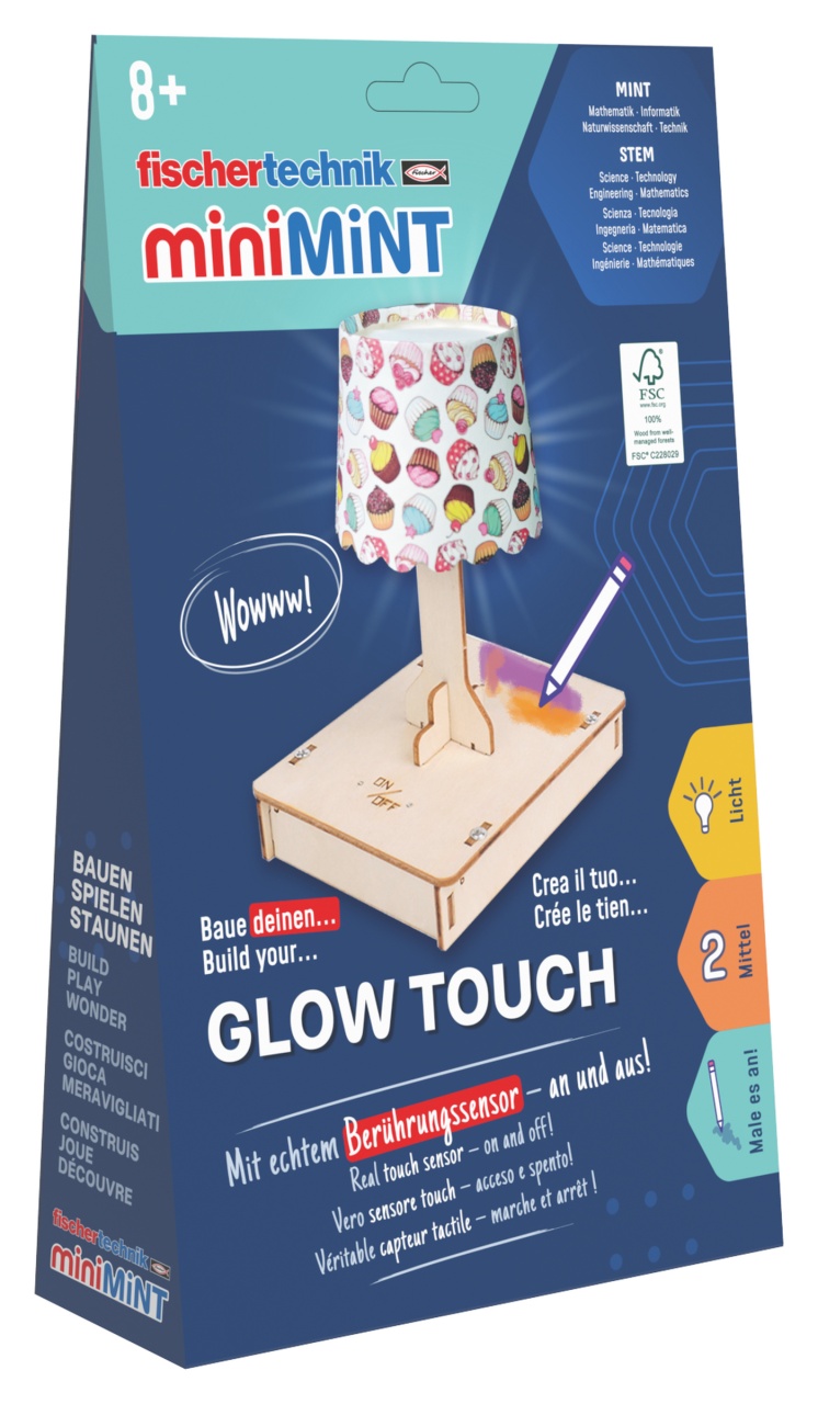 Kit STEM Fischertechnik GlowTouch 579982
