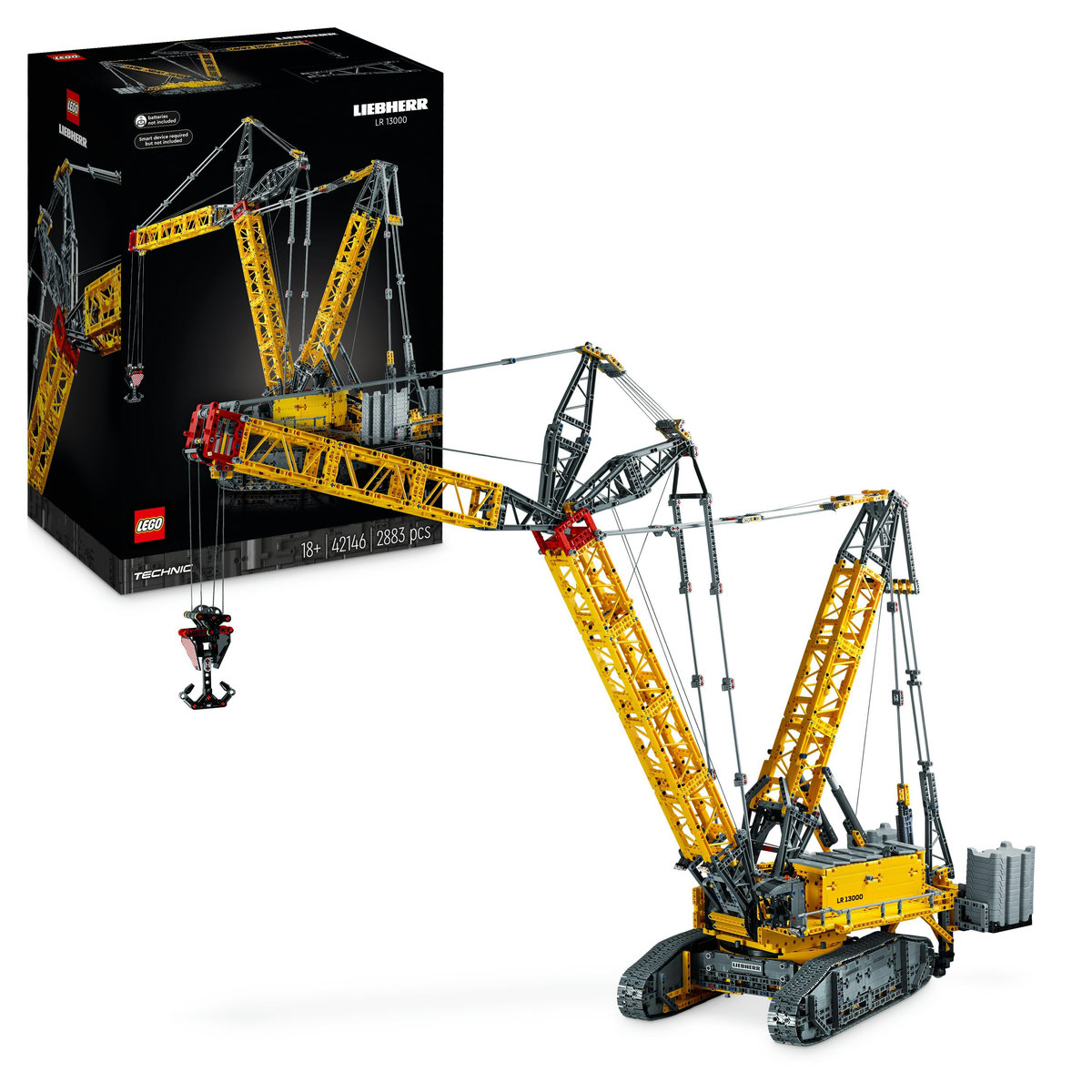 LEGO - Macara pe senile Liebherr LR 13000 - Ambalaj deteriorat
