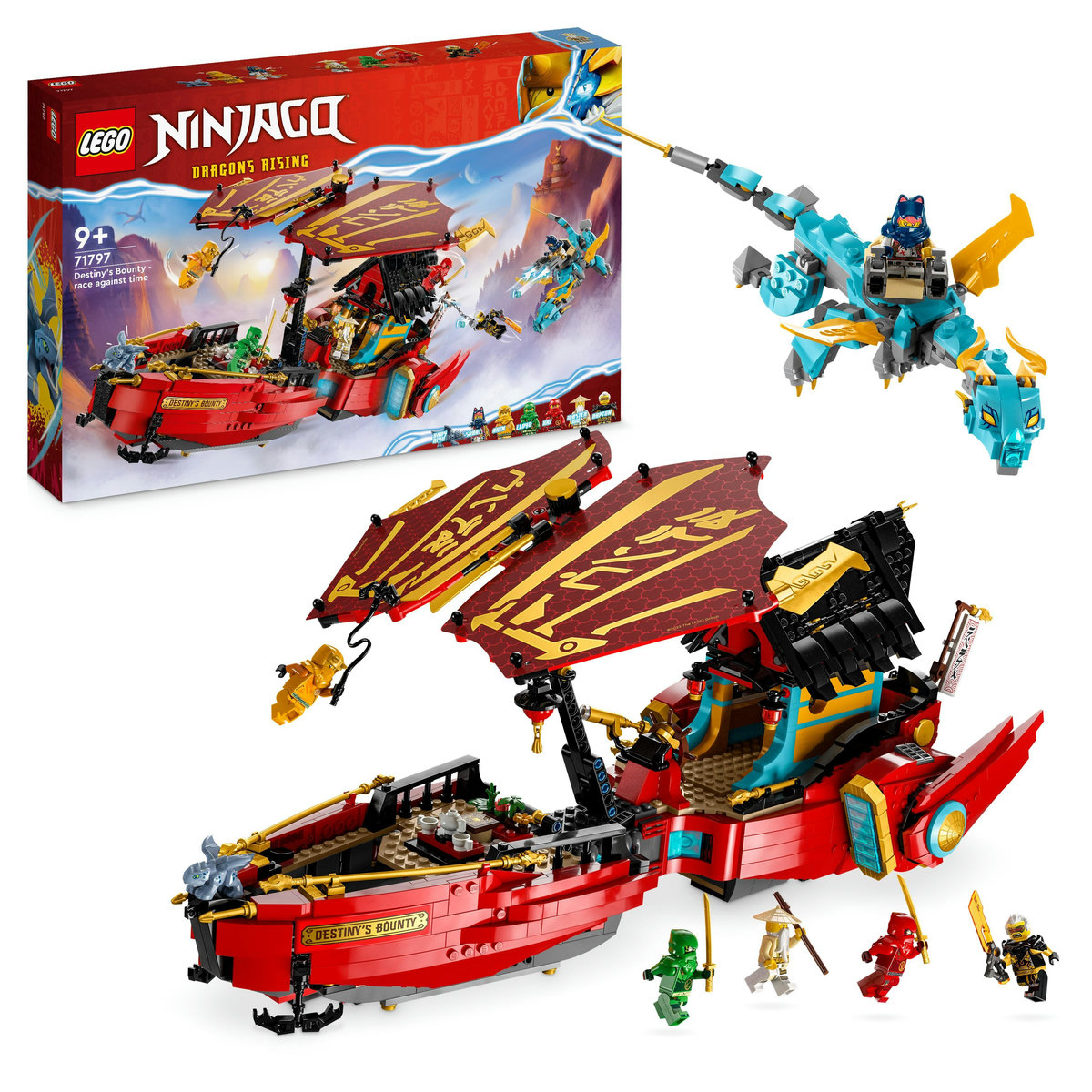 LEGO - Destiny's Bounty - cursa contra timp - Ambalaj deteriorat