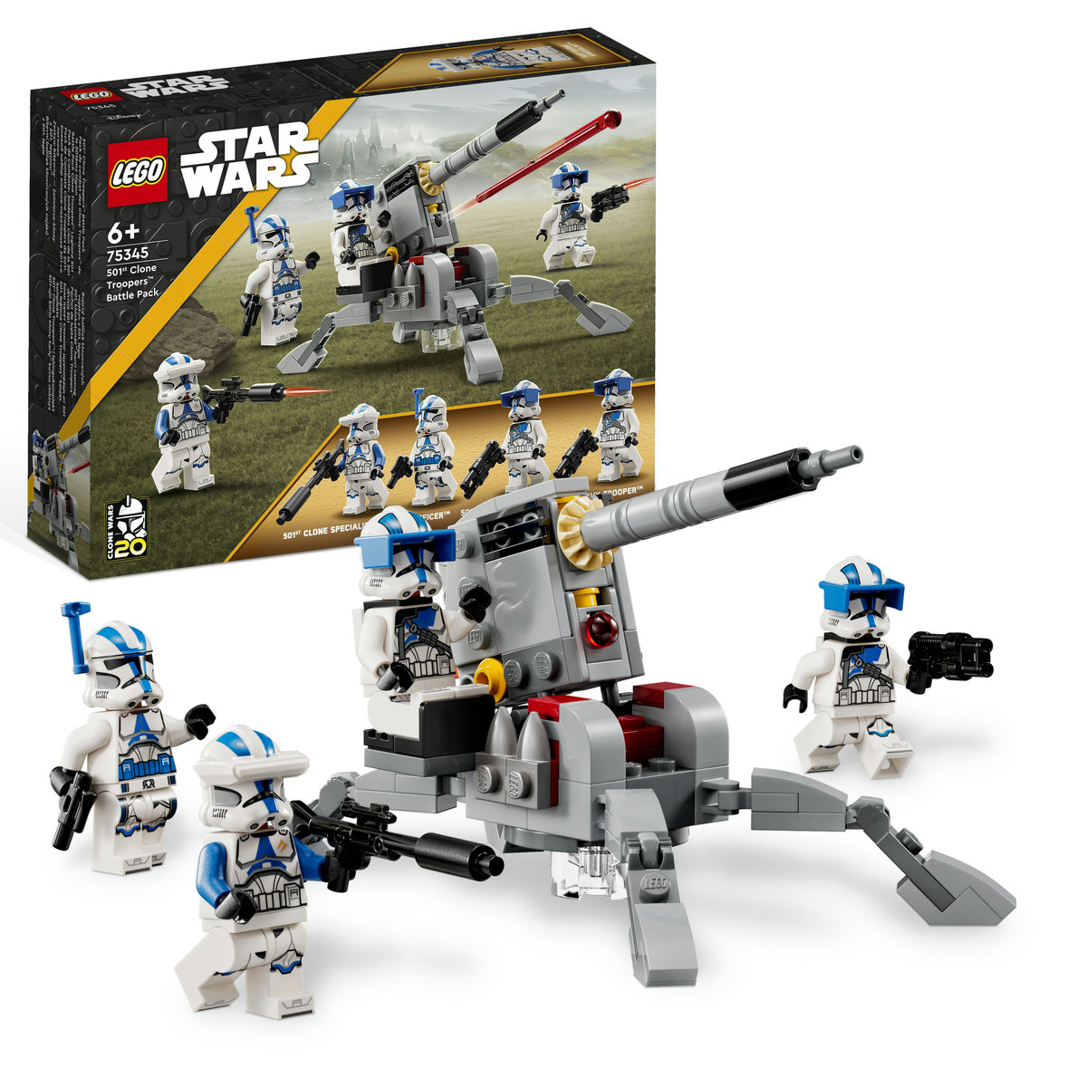 LEGO Star Wars - Pachet de lupta Clone Troopers divizia 501
