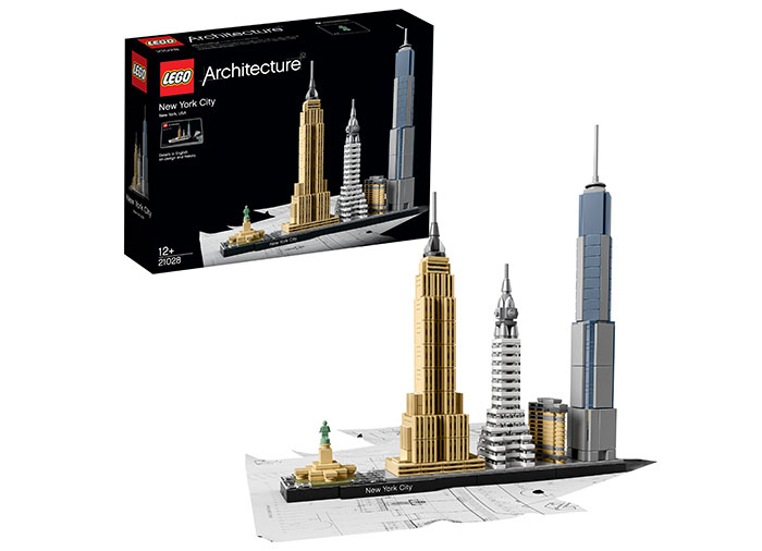 Lego Architecture - LEGO New York - Ambalaj deteriorat