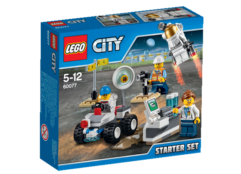 LEGO - Baza spatiala - Set pentru incepatori (60077)