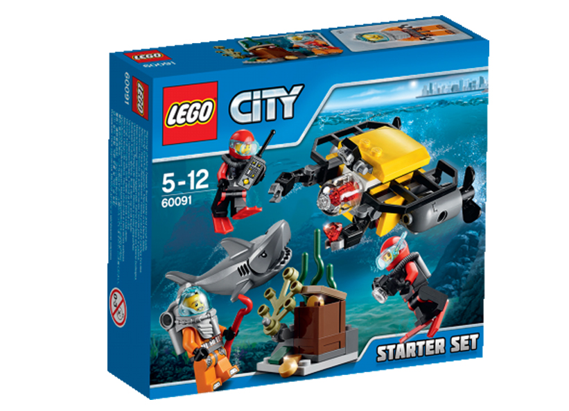 LEGO - In largul marii - Set pentru incepatori (60091)