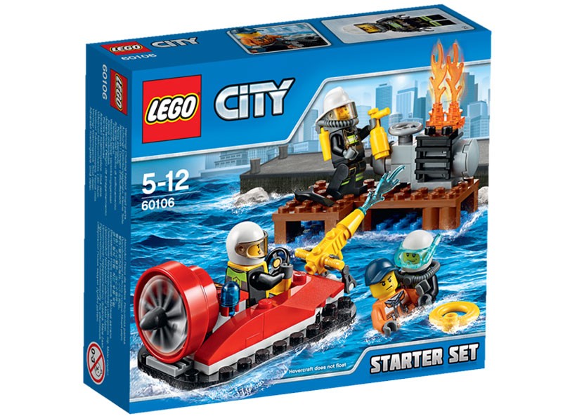LEGO - Set de pompieri pentru incepatori (60106)