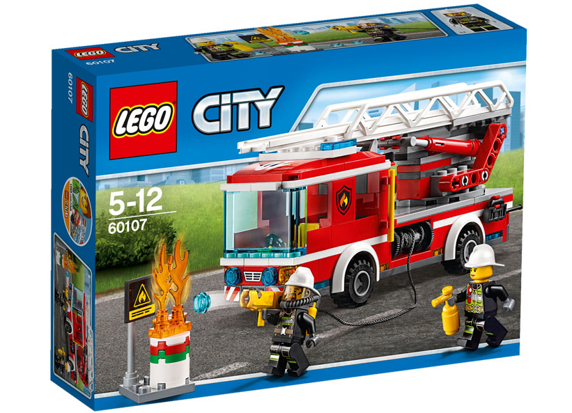 LEGO - Camion de pompieri cu scara (60107)