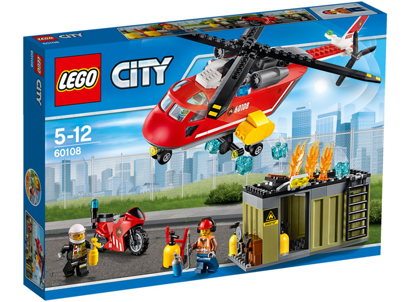 LEGO - Unitatea de interventie de pompieri  (60108)