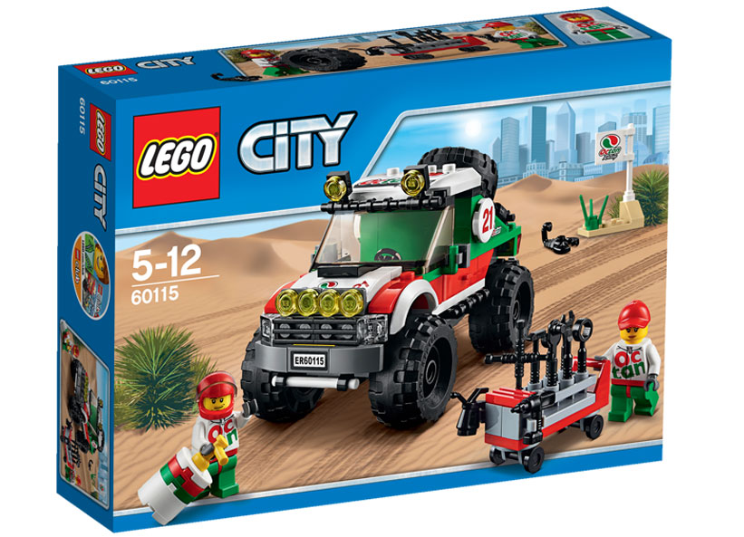 LEGO - Masina de teren 4x4 (60115)