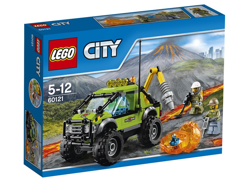 LEGO - Camion de explorare a vulcanului (60121)