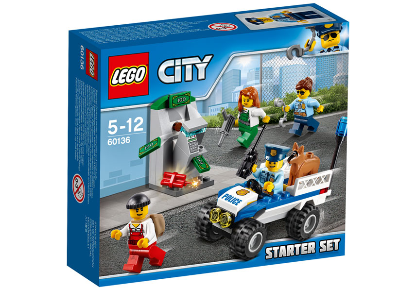LEGO - Set de politie pentru incepatori (60136)