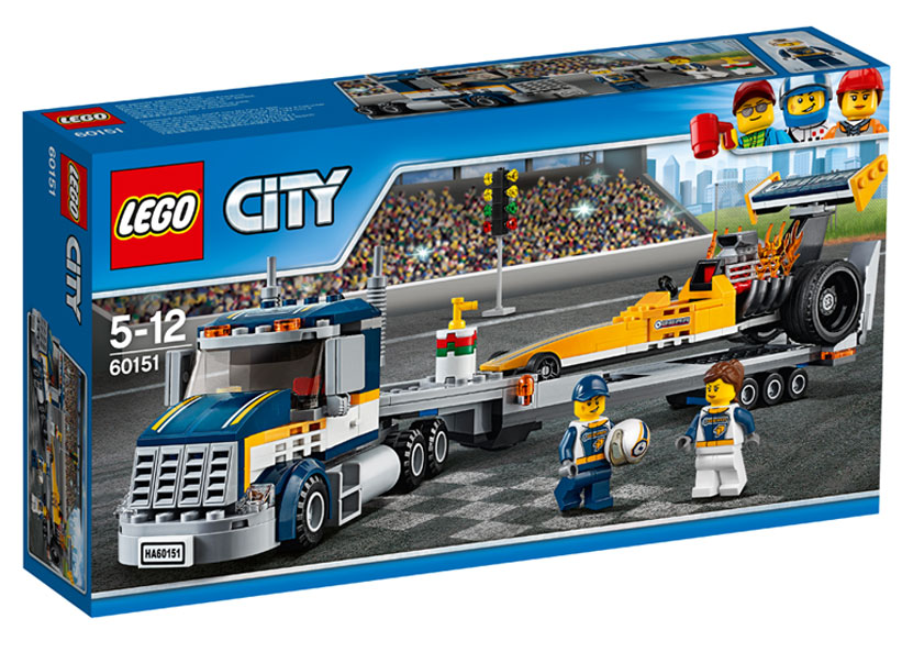 LEGO - Transportor de dragster (60151)