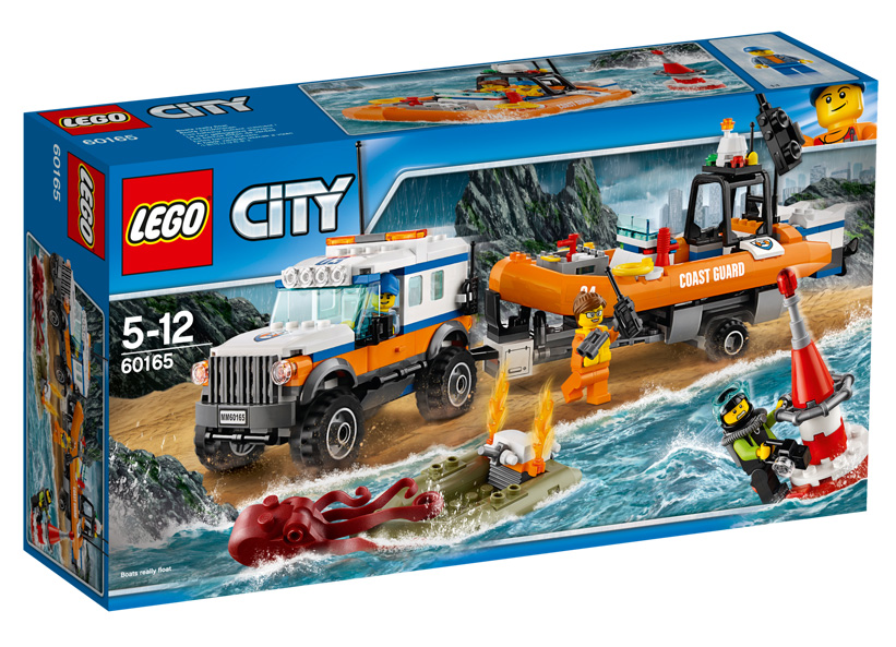 LEGO - Unitatea de interventie 4 x 4  (60165)