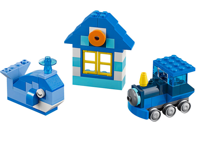 LEGO - Cutie albastra de creativitate
