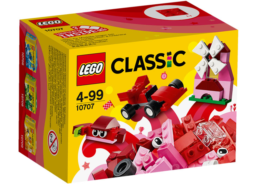 LEGO - Cutie rosie de creativitate  (10707)