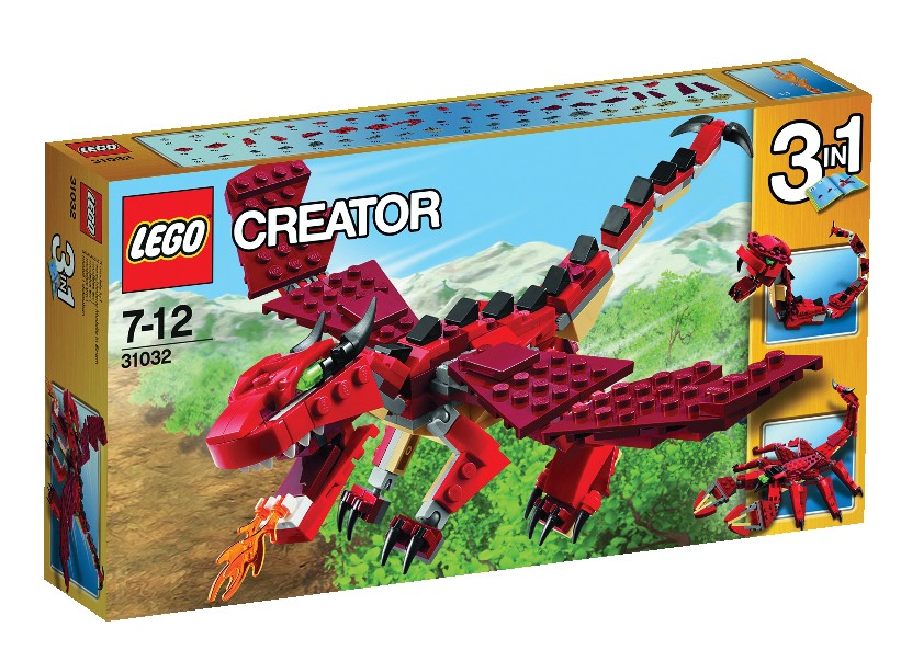 LEGO - Creaturi rosii (31032)