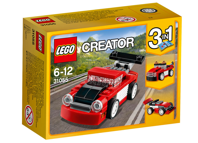 LEGO - Masina rosie de curse (31055)
