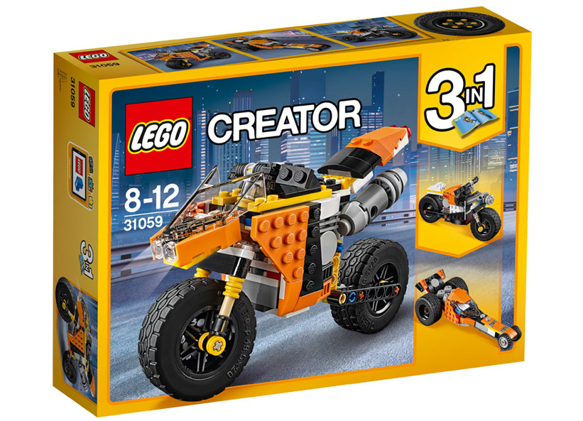 LEGO - Motocicleta de oras (31059)