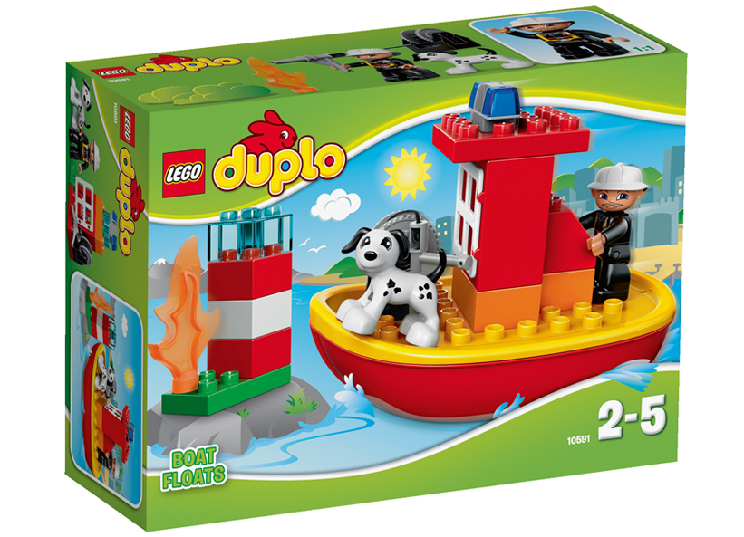 Lego Duplo - Salupa de stins incendii LEGO DUPLO (10591)