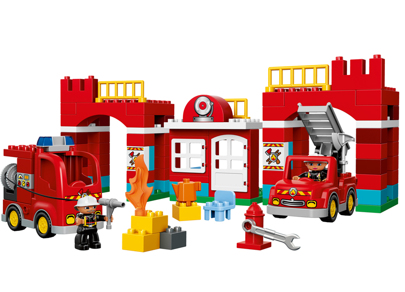 Remiza de pompieri LEGO DUPLO (10593) [1]