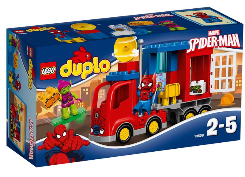 Lego Duplo - Aventura Omului Paianjen cu camionul sau LEGO DUPLO (10608)