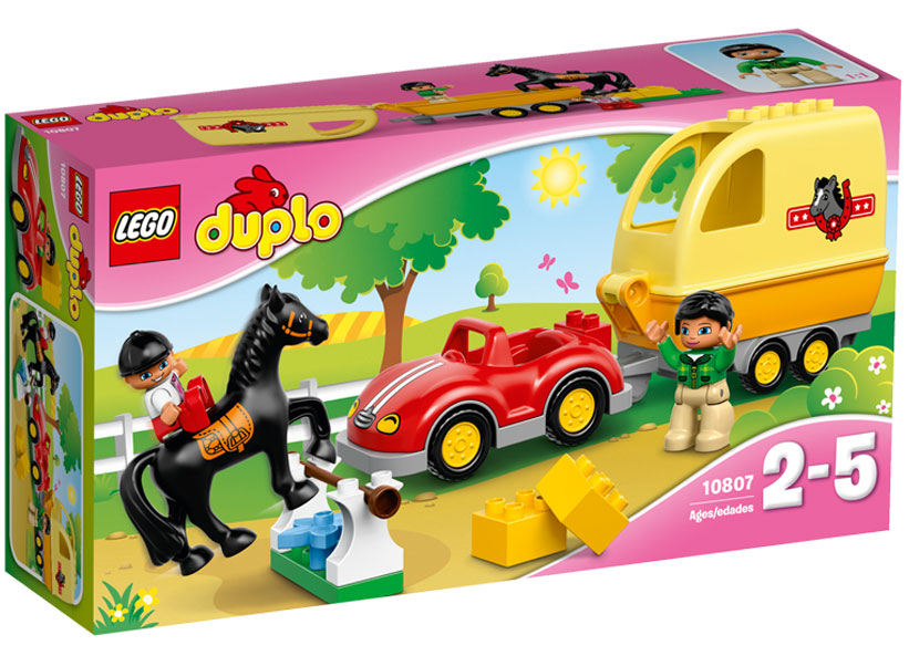 Lego Duplo - Masina cu remorca pentru cai (10807)