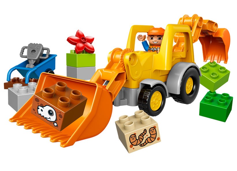 Incarcator-excavator LEGO DUPLO (10811) [1]