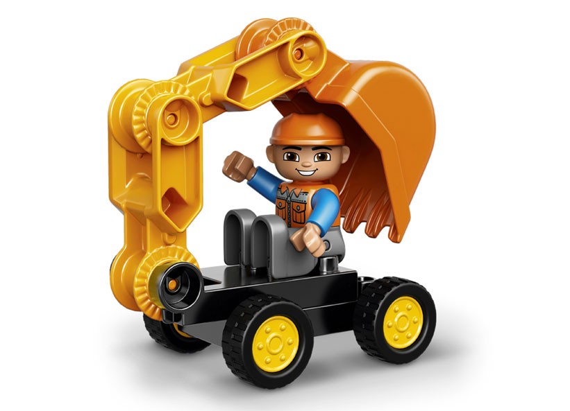 Camion si excavator pe senile LEGO DUPLO  (10812) [4]
