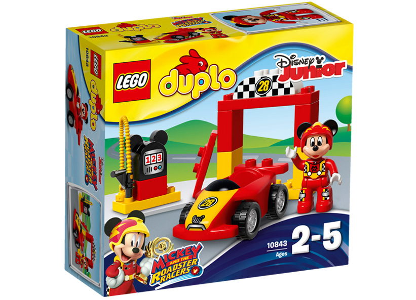 Lego Duplo - Masina de curse a lui Mickey  (10843)