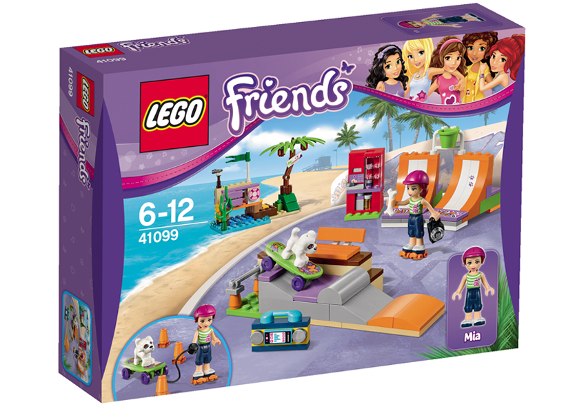 LEGO - Parcul pentru skateboarding din Heartlake (41099)