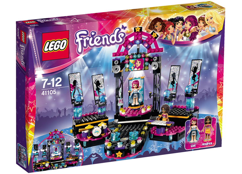 LEGO - Scena de spectacol a vedetei pop (41105)