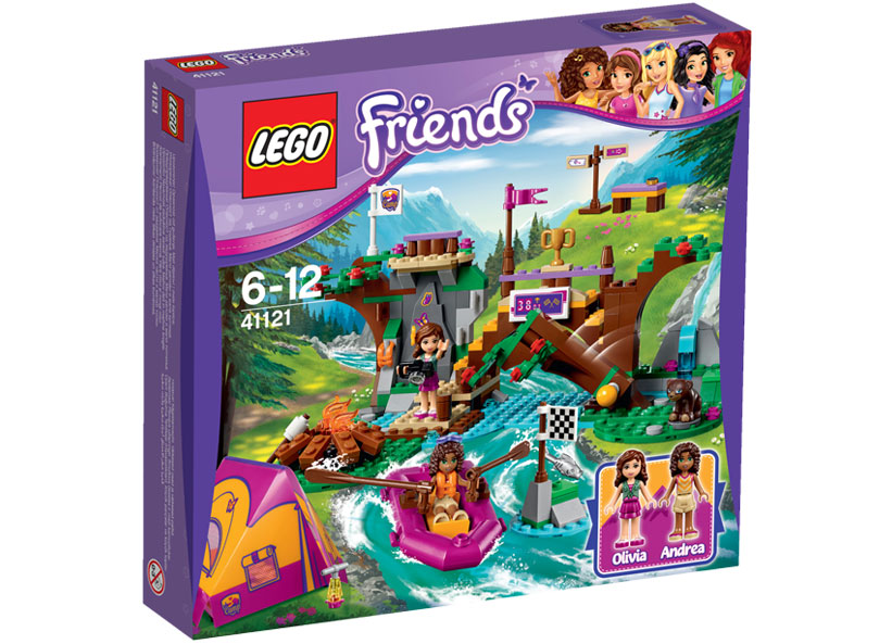LEGO - Tabara de aventuri: Rafting (41121)