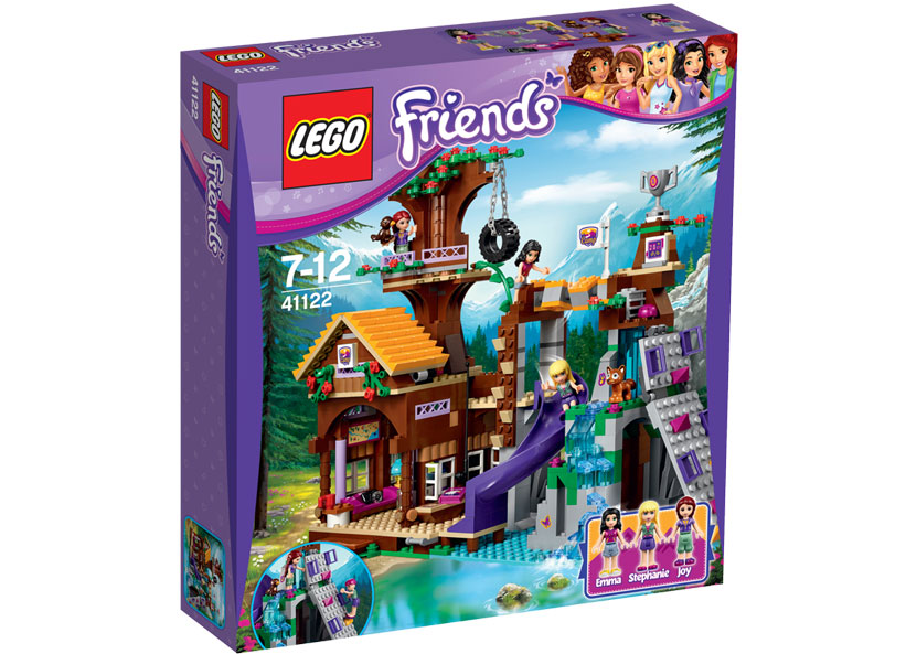 LEGO - Tabara de aventuri: Casuta din copac (41122)
