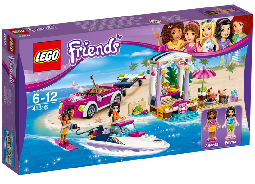 LEGO - Barca transportoare cu motor a Andreei (41316)