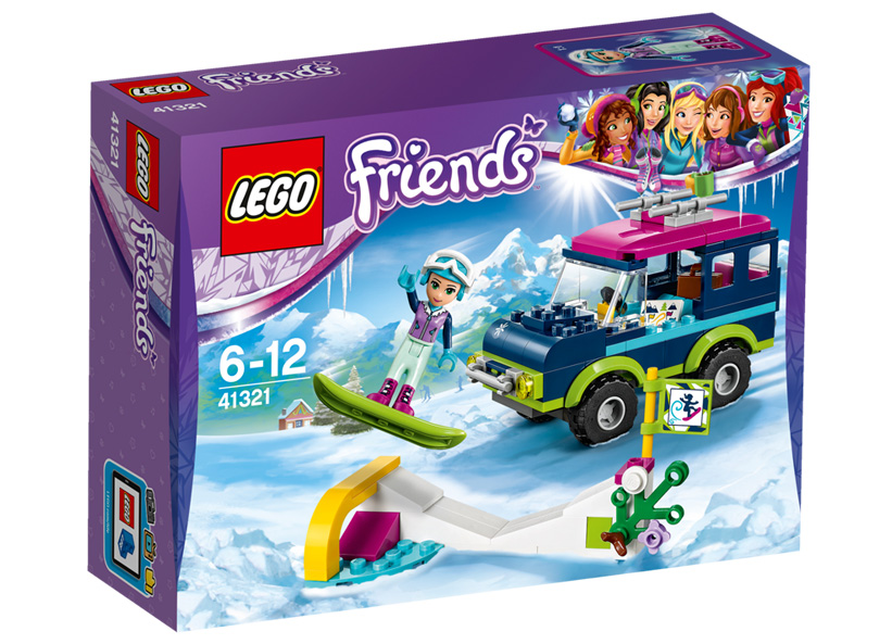 LEGO - Masina de teren a statiunii de iarna (41321)