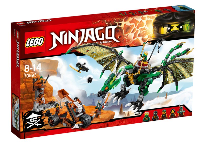 LEGO - Dragonul verde NRG (70593)