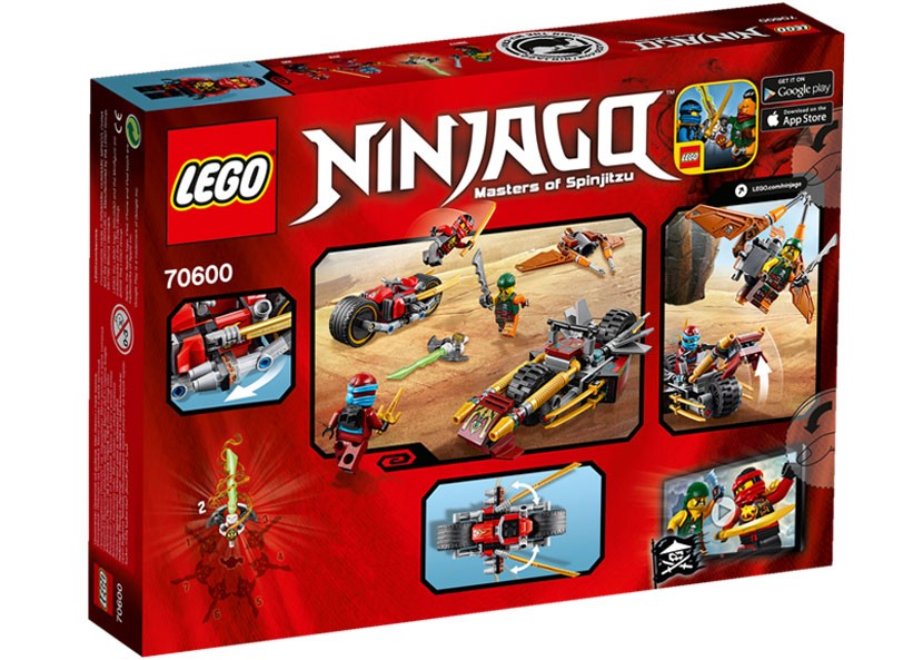 Urmarirea Ninja cu motocicleta (70600) [2]