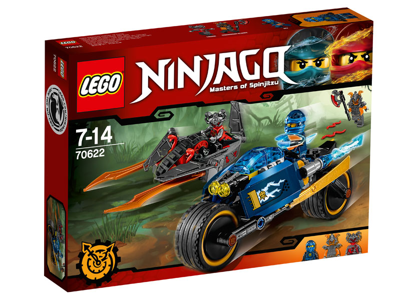 LEGO - Motocicleta Fulger a lui Jay (70622)