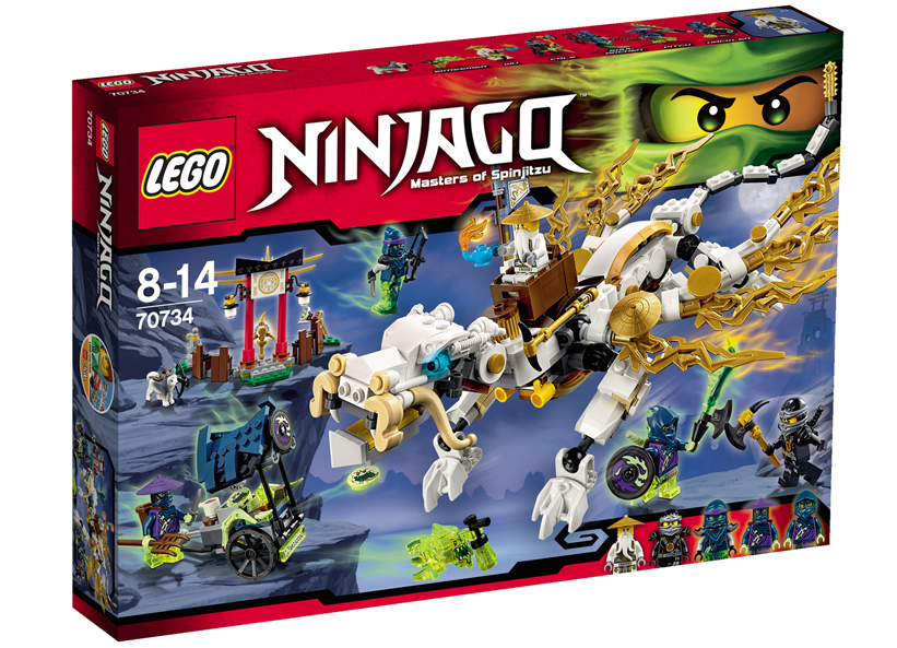 LEGO - Dragonul maestrului Wu (70734)