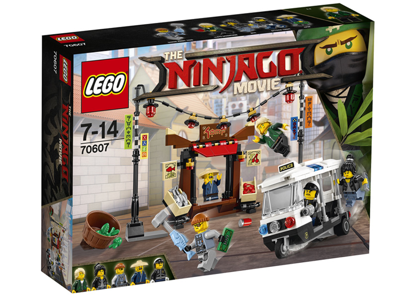 LEGO - Urmarirea din orasul NINJAGO (70607)