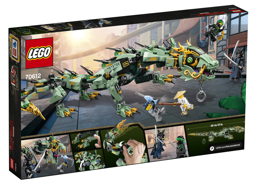 Robotul-balaur Ninja Verde (70612) [2]