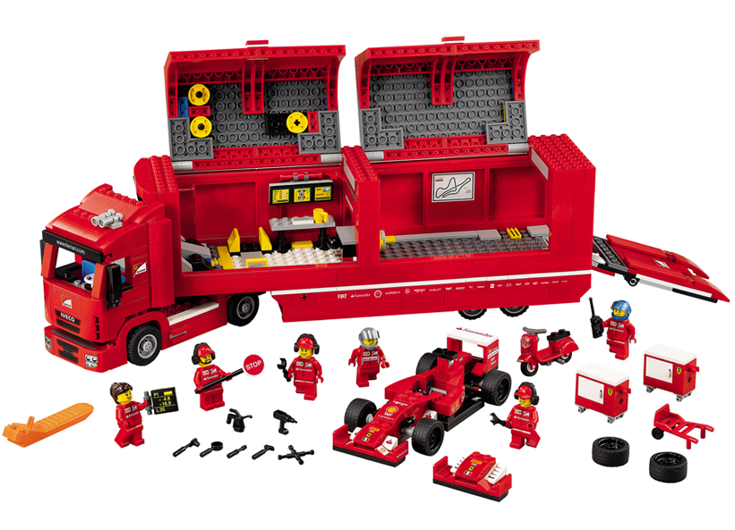F14 T si camionul echipei Ferrari (75913) [1]