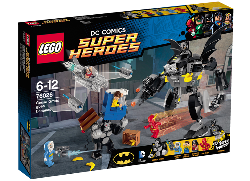 LEGO - Gorila Grodd a luat-o razna (76026)