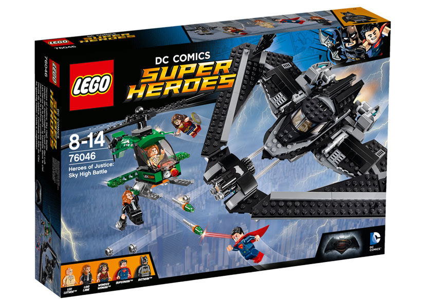 LEGO - Eroii justitiei: Batalia din ceruri (76046)