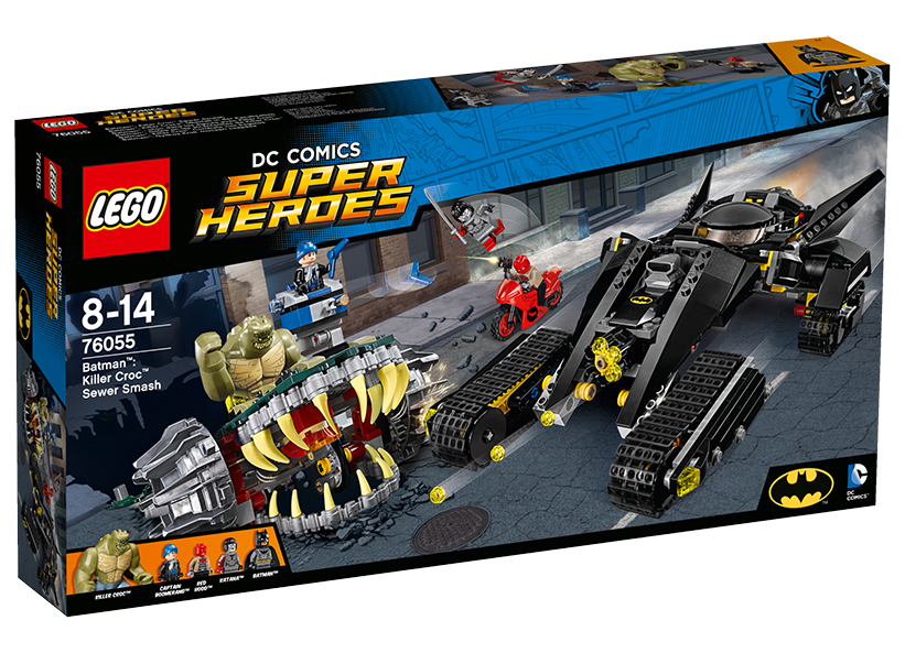 LEGO - Batman: Lovitura din canal Killer Croc (76055)
