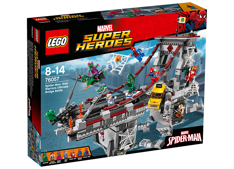 LEGO - Omul Paianjen:Lupta suprema de pe pod a razboinicilor Web(76057)