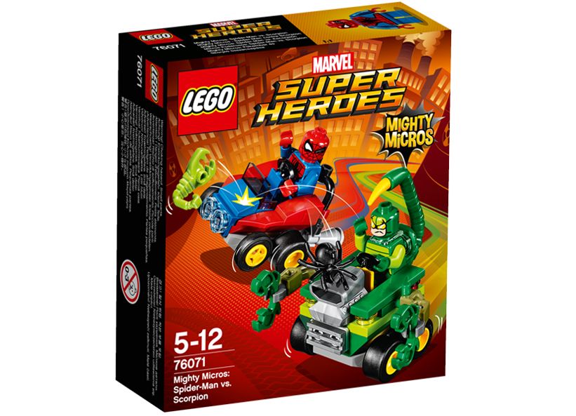 LEGO - Mighty Micros: Spider-Man contra Scorpion (76071)
